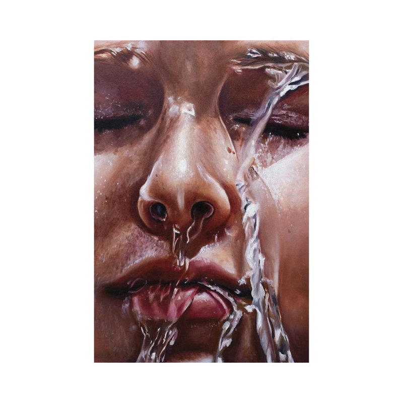 Drip by Julia Ryan - Wrapped Canvas Print, 66.04 cm H x 45.72 cm W x 3.175 cm D