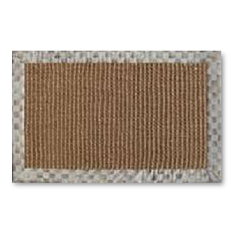 Mocha Check Chunky Sisal Rug, Rectangle 8' x 10'