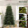 Pre-Lit Artificial Christmas Tree With Led Lights, 9 Lighting Modes, And Hinged Branches