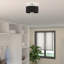 Plafonnier semi-encastré 3 lumières 12 po Brunetto-120371121