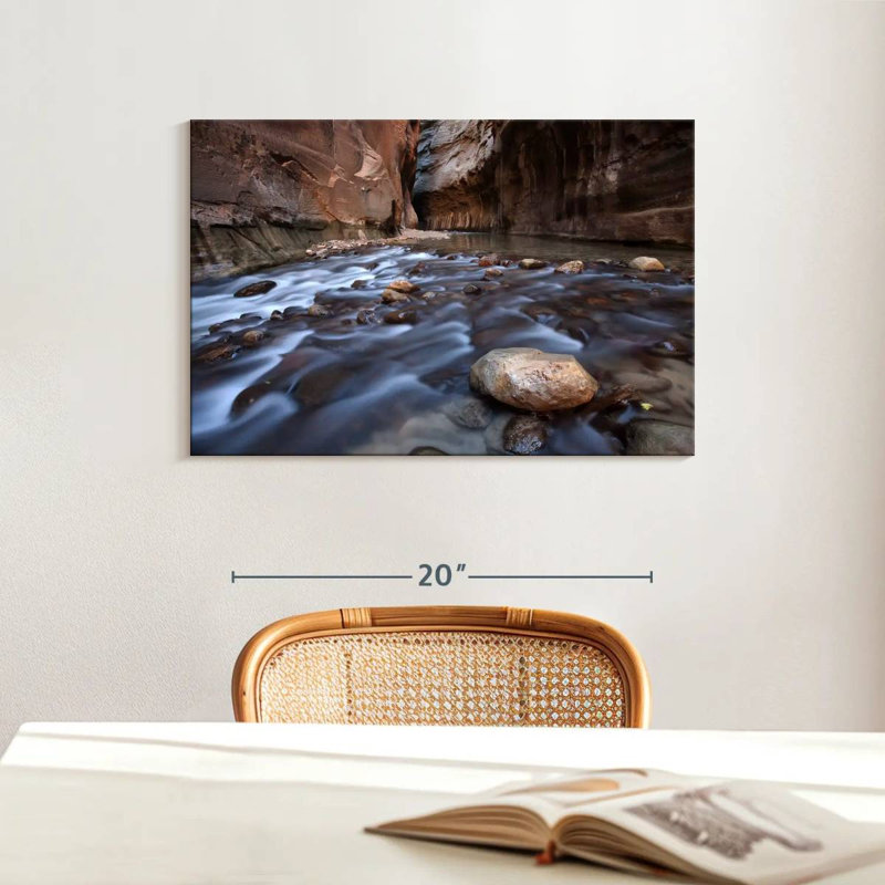 Alvord Zion Park, rivière Vierges, H 16 po x l 24 po