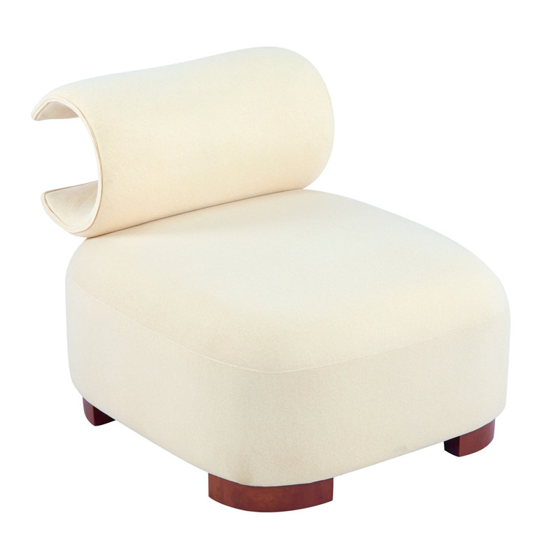 Chaise d'appoint moderne en polyester pour le salon - Convient aux animaux de compagnie, capacité de poids de 330 lb, conception élégante et durable