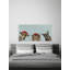 Reproduction d’art sur toile bleu non conventionnelle-27822380