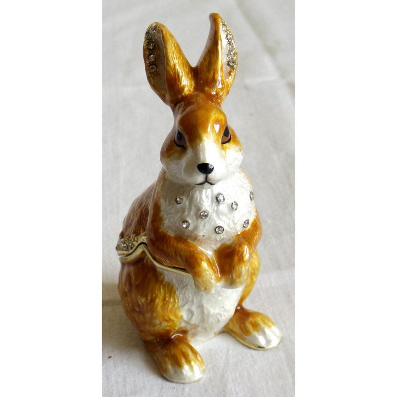 Boîte à bijoux lapin