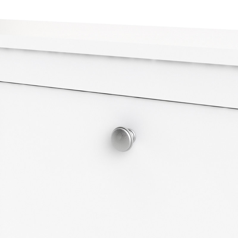 Cynteria 16 Pair Shoe Storage Cabinet, White