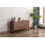 Console en bois noyer brun