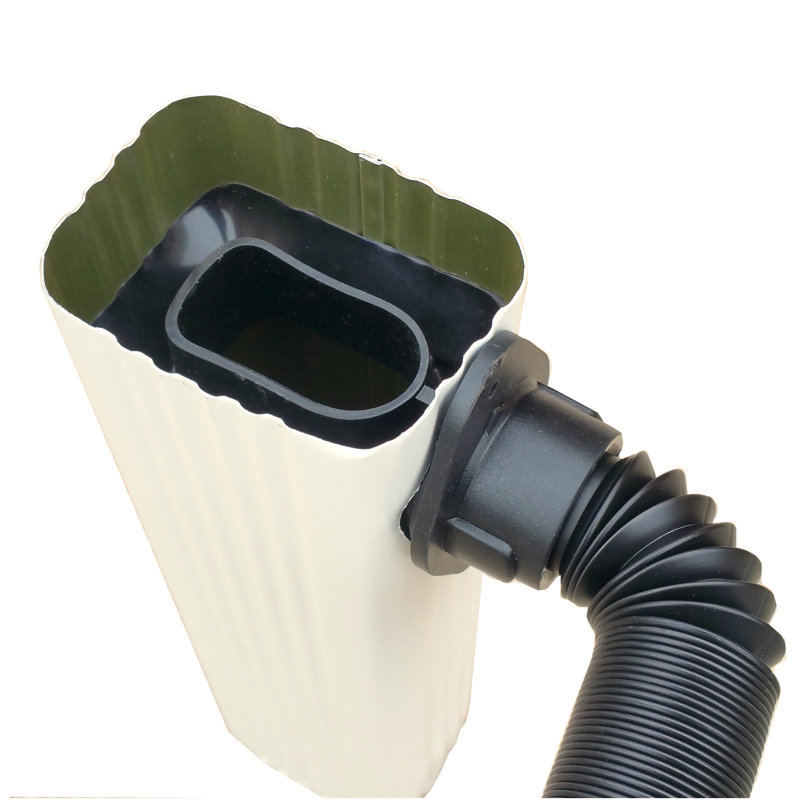 EarthMindedConsumerProducts Plastic Drainable Diverter and Hose, 4" H x 2" W x 3" D