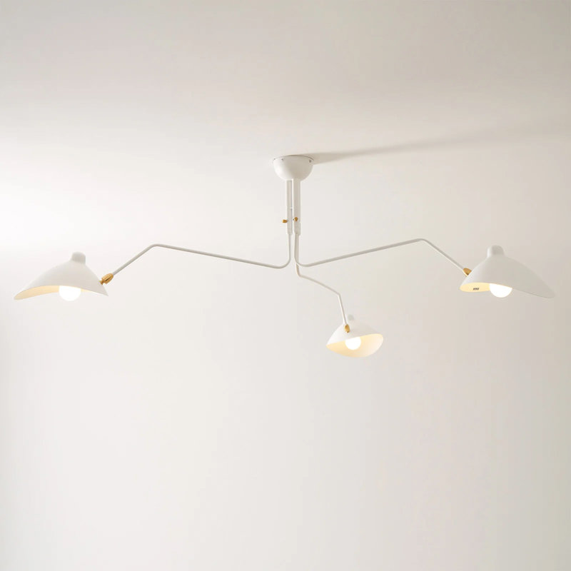 Luminaire suspendu 3 lumières, Blanc