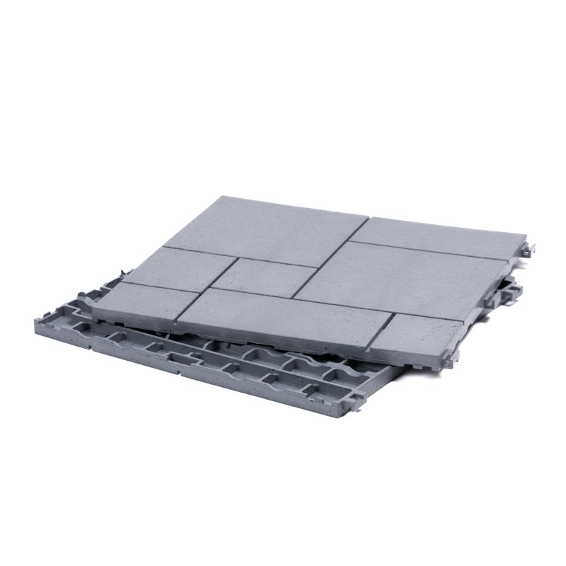 Bhateri 30cm L x 30cm W Composite Interlocking Deck Tile