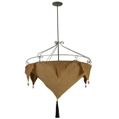 Strathallan 3 - Light Geometric Chandelier