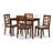 Wilgard 4 - Person Four Leg Dining Set-110036789