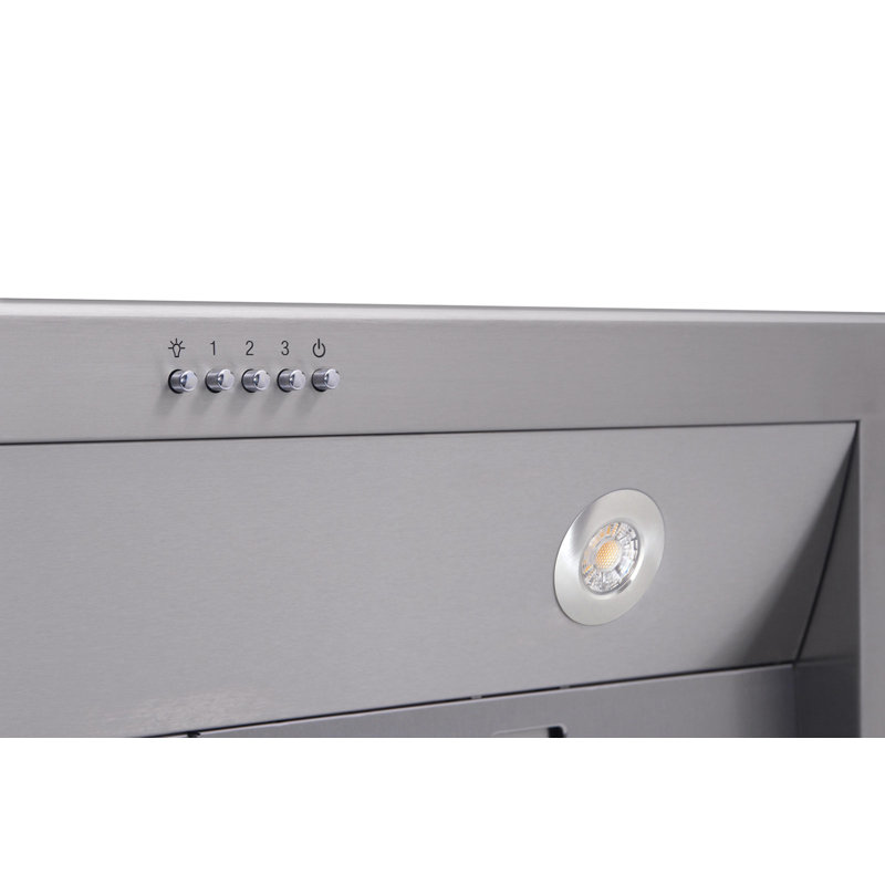 Hotte murale 30 "1000 CFM en argent