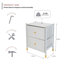 Table de chevet en acier inoxydable -2047295243
