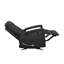 Fauteuil inclinable, cuir noir et similicuir-1990518204
