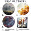 Arbre de vie toutes saisons II - art mural sur toile verte-1636187936-1636187960-1636187963