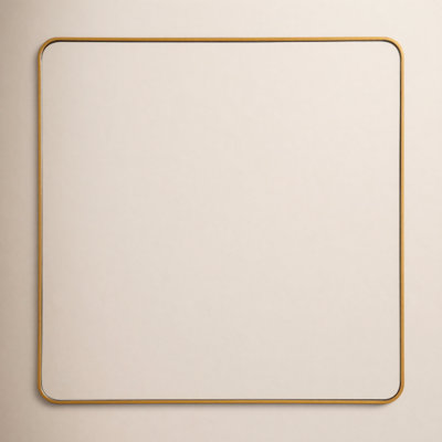 Metal Square Wall Mirror
