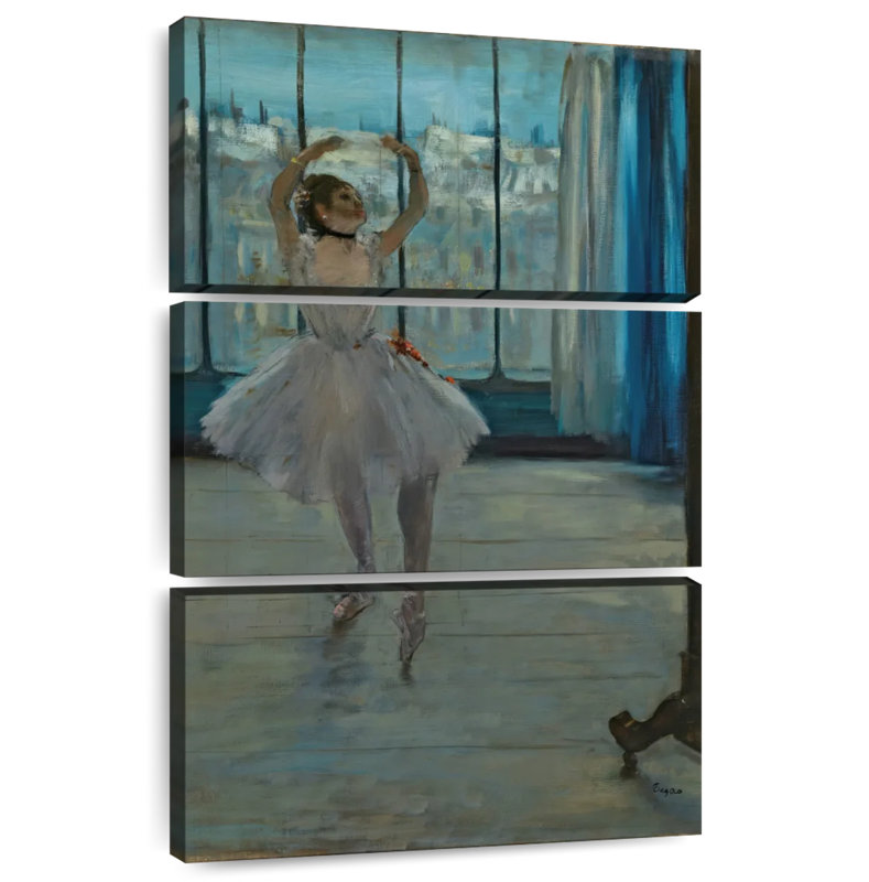 Enn Dancer posant pour un photographe, H 32 po x l 20 po