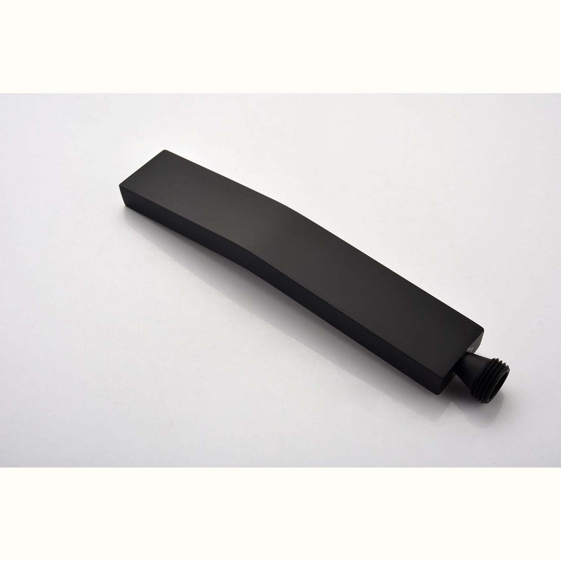 Complete Shower System with Rough in-Valve, Matte Black