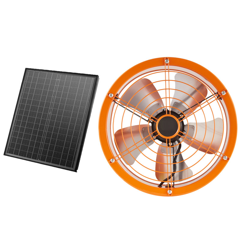 Ventilateur de grenier à montage sur pignon de 14 pouces avec ventilateur réglable 1300 CFM avec thermostat réglable