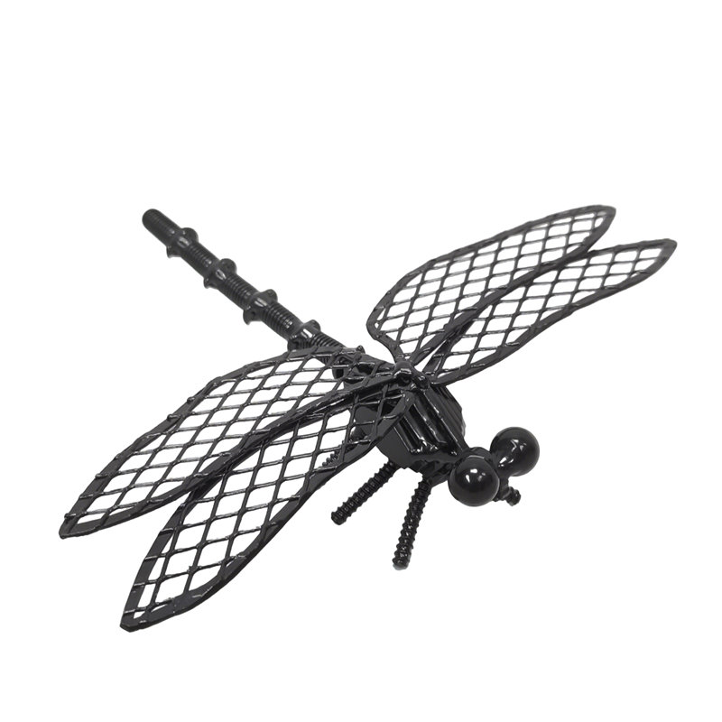 Libellule artisanale en métal 4 x 4 x 1 po Fixtureisplays® 4D66901CF5364CAE8967D7B51CFDBFDA