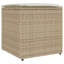 Cushion Box with Storage with Pillow Poly Rattan Outdoor Patio Solution-750007392