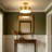 LED Drum Semi Flush Mount