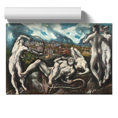 Laocoon by El Greco - Frameless Print