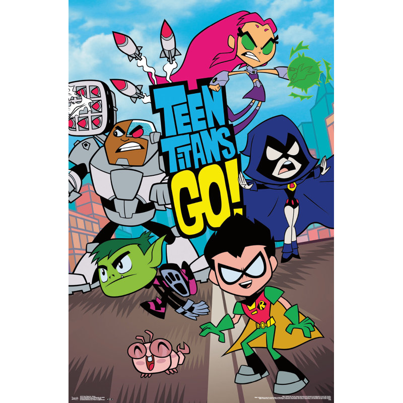 « adolescent titans go-group », impression sur papier