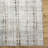 Rectangle Acanthe Machine Woven Polyester/Polypropylene Area Rug in Brown/Gray-2073355573