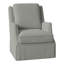 Savannah Linen Boucle Swivel Wingback Chair-60084197