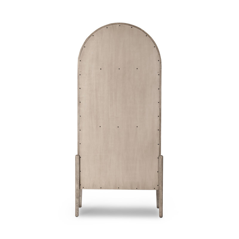 Tolle China Cabinet, White/Neutral