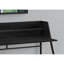 Bureau d'ordinateur, bureau personnel, ordinateur portable, tablettes de rangement, L 48 po, travail, stratifié, métal, contemporain, moderne-1209615460-1209615462
