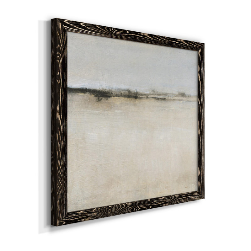 Toile encadrée de qualité supérieure - prête à être suspendue, Cadre noir, H 27,5 po x l 27,5 po x P 1,5 po