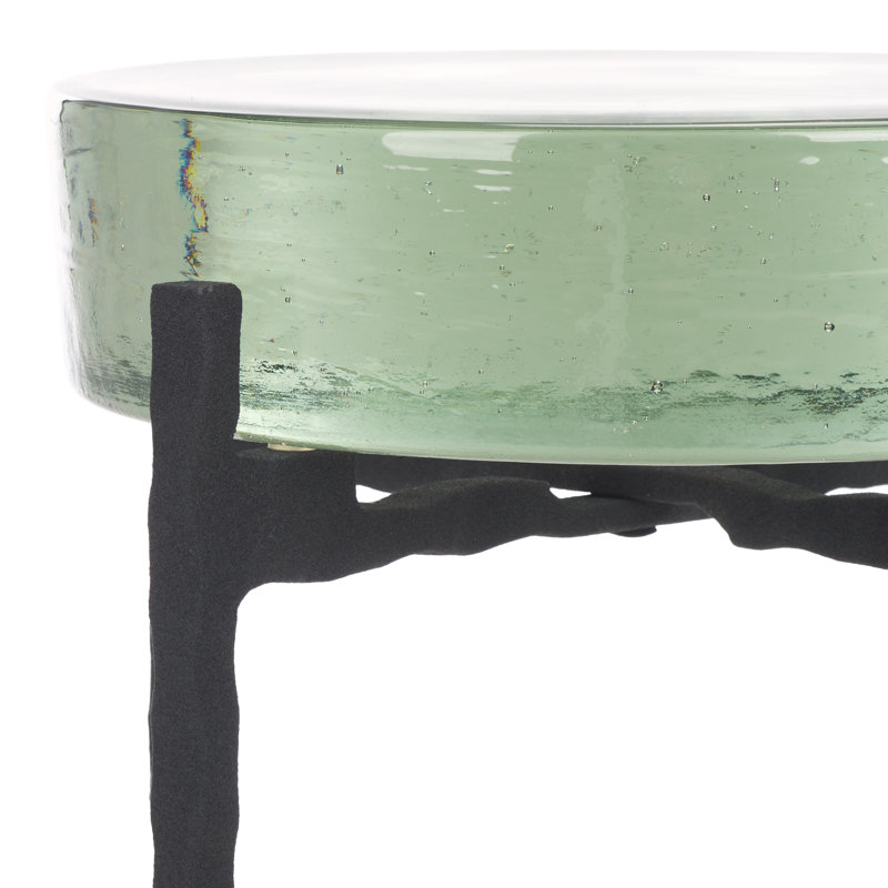 Glass End Table