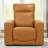 Weddel 37.2" wide Genuine Leather Modern Power Recliner with Swivel and Glider-171794483