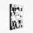 39.4" Glam Irregular Silver Decorative Frameless Earthquake Wall Mirror