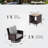 Swivel Wicker Outdoor Lounge Chair With Side Table-106891287