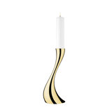 Cobra Stainless Steel Floor Candlestick