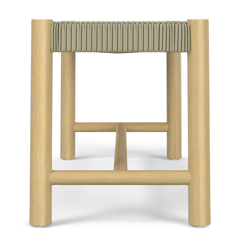Banc extérieur pour l'extérieur - taupe naturel