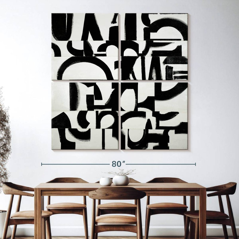 Prosperous Elements I, 74" H x 74" W
