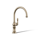 Artifacts® Single-Hole Kitchen Faucet with Swing Spout, Arc Spout Design