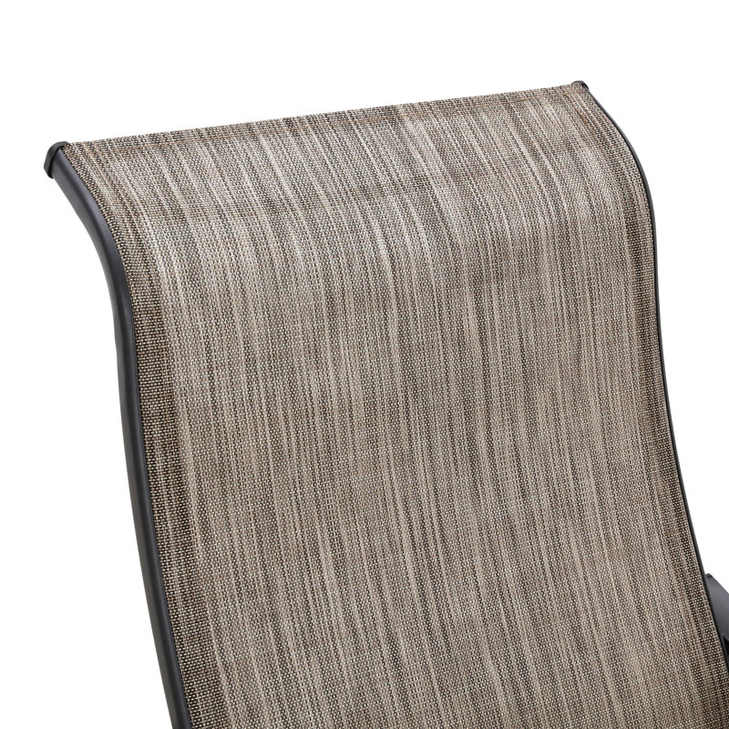 Fauteuil de patio Rusi, gris