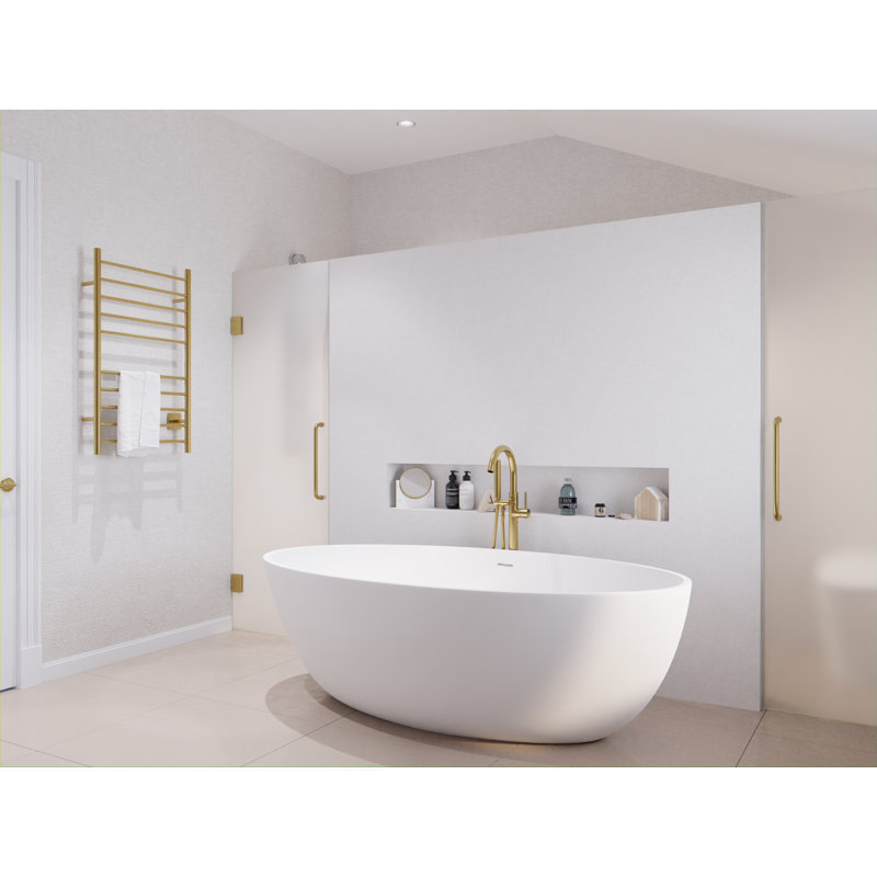 Baignoire de trempage autoportante de 67 po x 36 po Hangiri