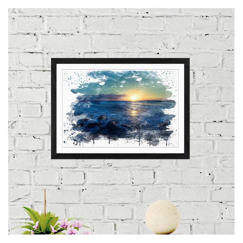 Print, 45cm H x 62cm W, Framed Picture