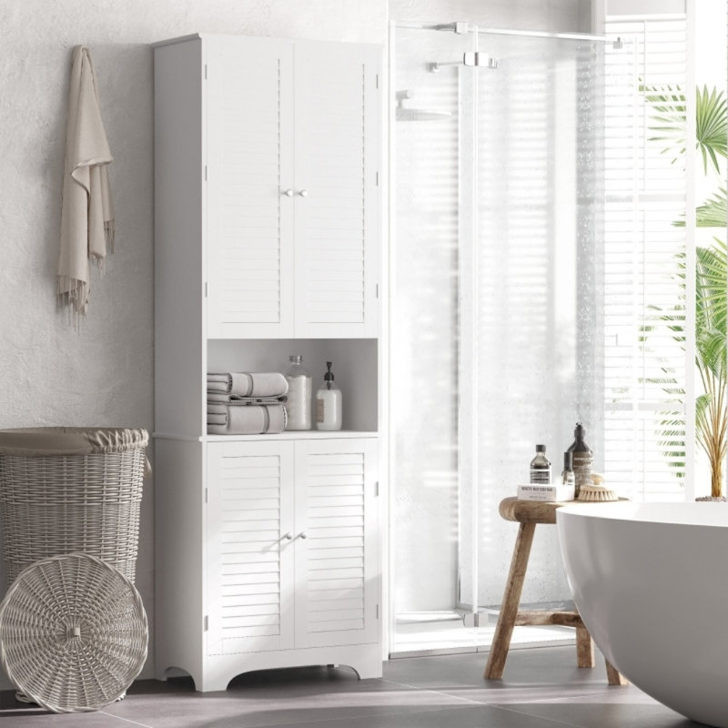 Metal Freestanding Bathroom Cabinet
