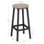 Bar Stool with Metal Frame and Footrest-2105060656