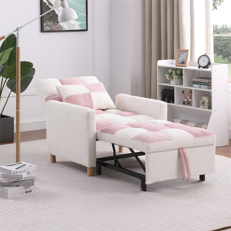 Canapé-lit d'intérieur, fauteuil réglable et coussin