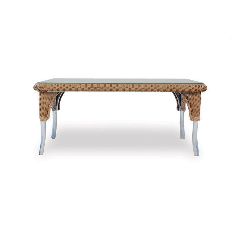 Universal Loom Accessories Outdoor Coffee Table, White