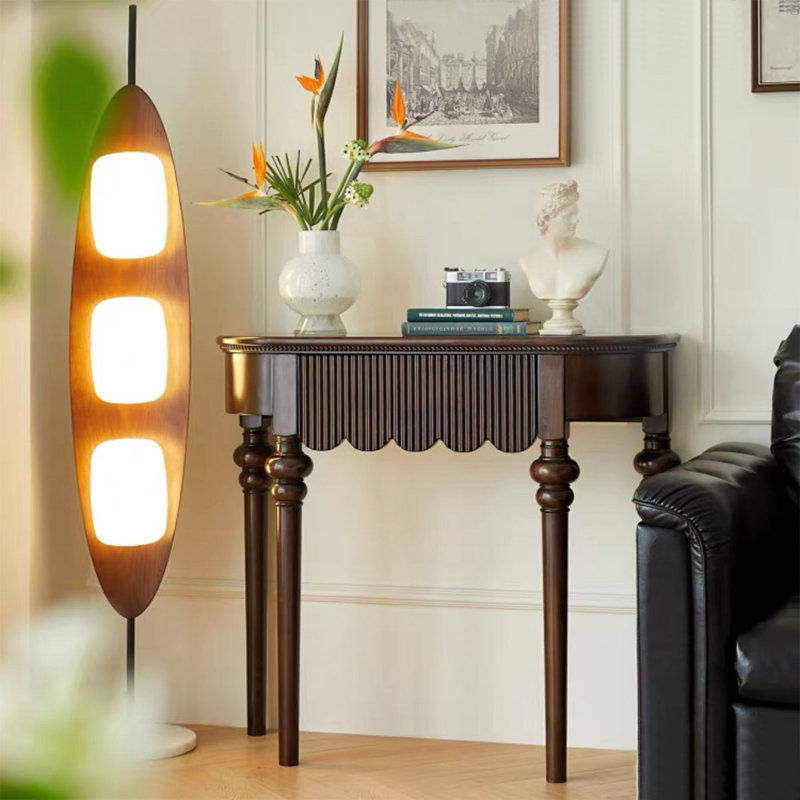 Wooden Console Table Classic Design