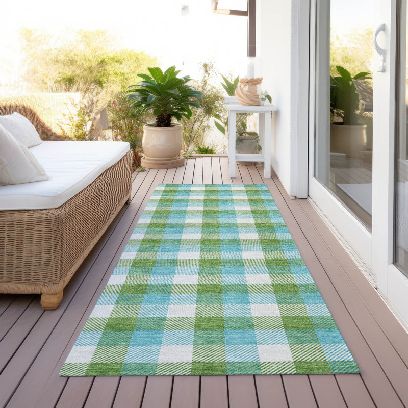  Machine Washable Indoor/Outdoor Chayden ACN1053 Rug, Runner 2'3" x 7'6"